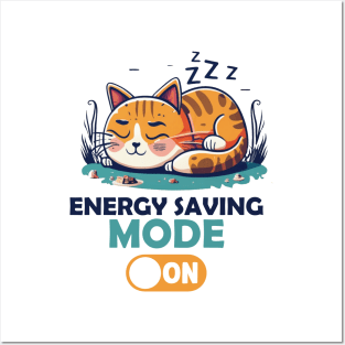 ENERGY SAVING MODE Posters and Art